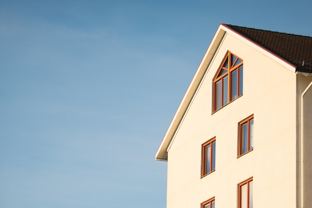 Construction d'une maison neuve sur un chantier