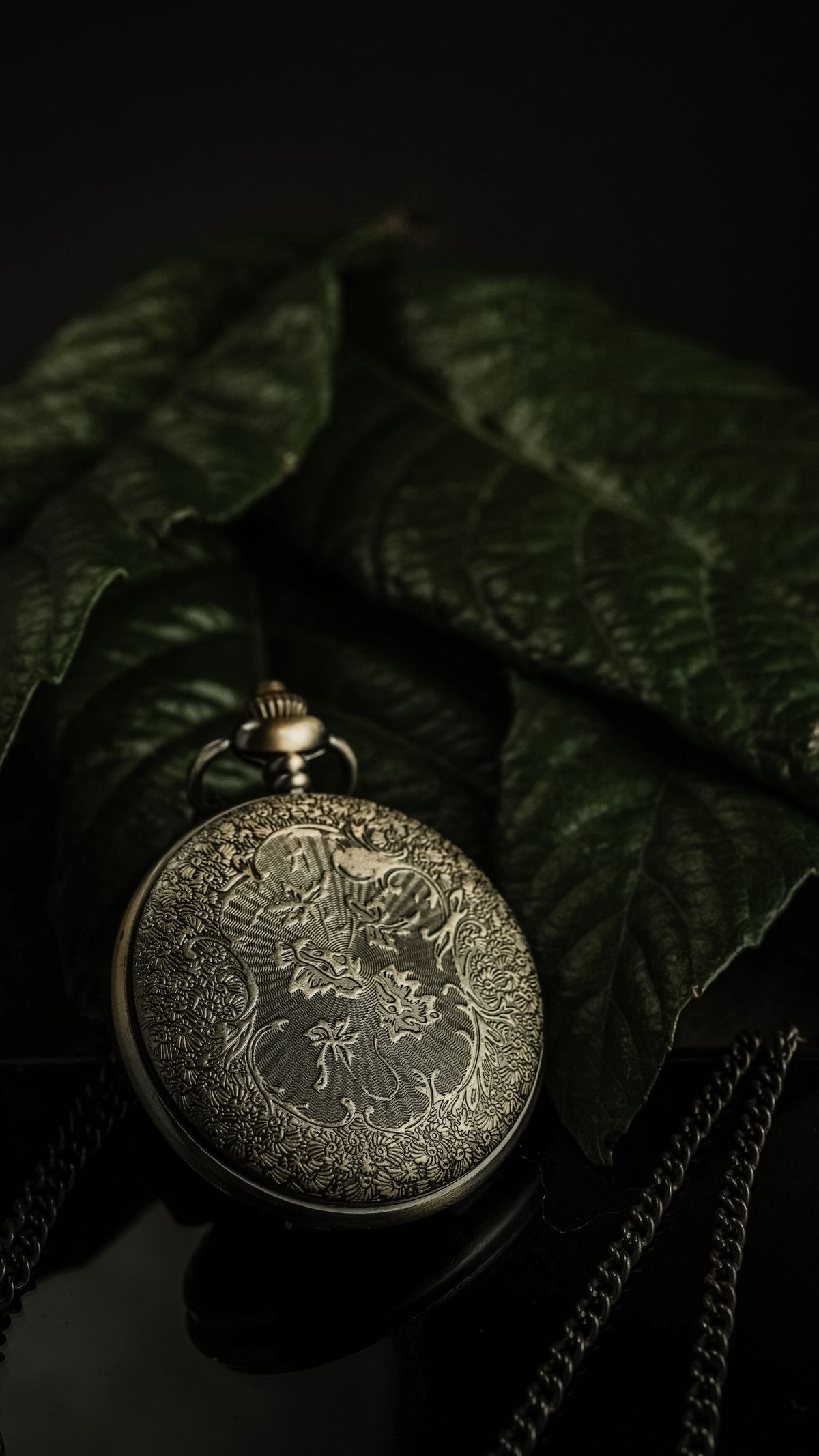 Montre a gousset ancienne au cadran orne